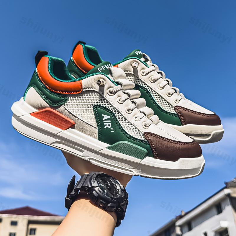 Men's Casual Sneakers Outdoor Mesh Slip-on Fashion Breathable Soft Man Walking Shoes Lightweight Comfortable Running Sport Shoes