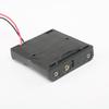 Plastic Battery Storage Case Box Holder Cells for 4x AAA Battery With Wire Leads Cable Line
