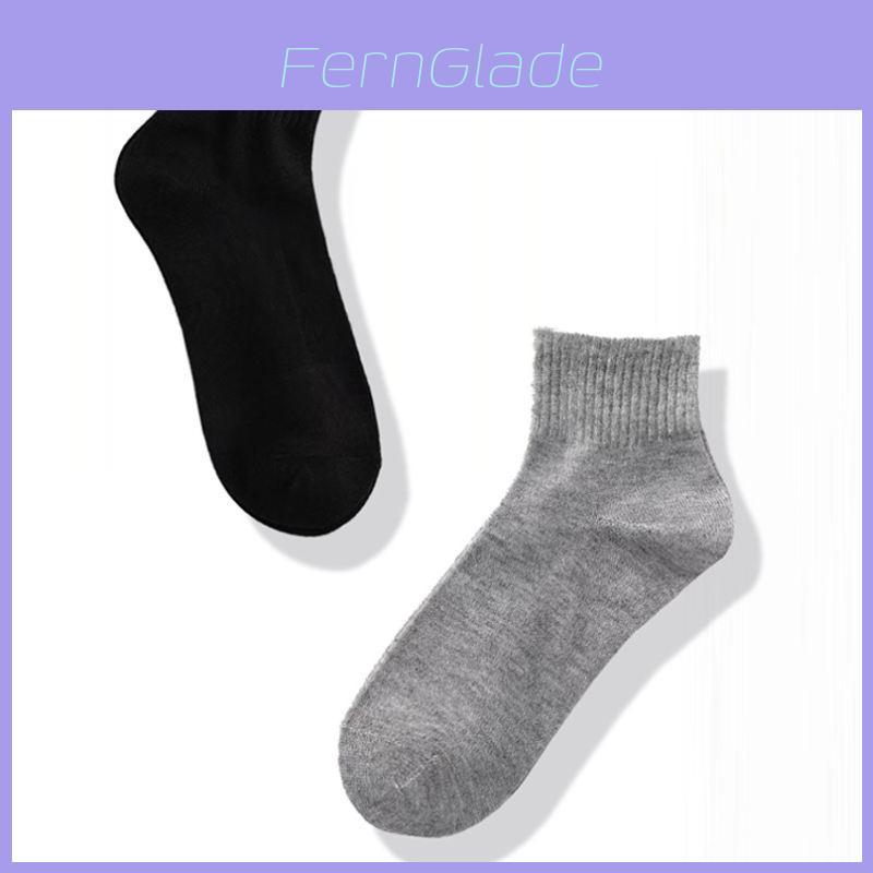 Premium Cotton Men's Socks Autumn Winter Season Casual Athletic Crew Socks