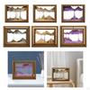 Art Picture Home Decor Decoration Liquid Hourglass Ornament Sandscapes Crafts Flowing Sand Painting