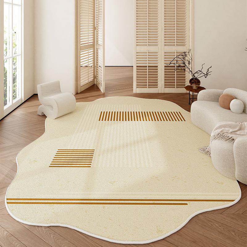 

Килим для вітальні в скандинавському стилі, килимок для підлоги, який можна прати, нерегулярний килим для спальні, приліжковий 160*230cm