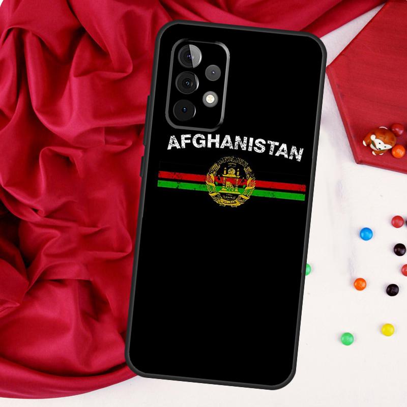 Afghan Afghanistan Flag For Samsung Galaxy A26 A05 A06 A16 A54 A34 A14 A22 A32 A52 A55 A35 A15 A53 A13 A56 A36 Case