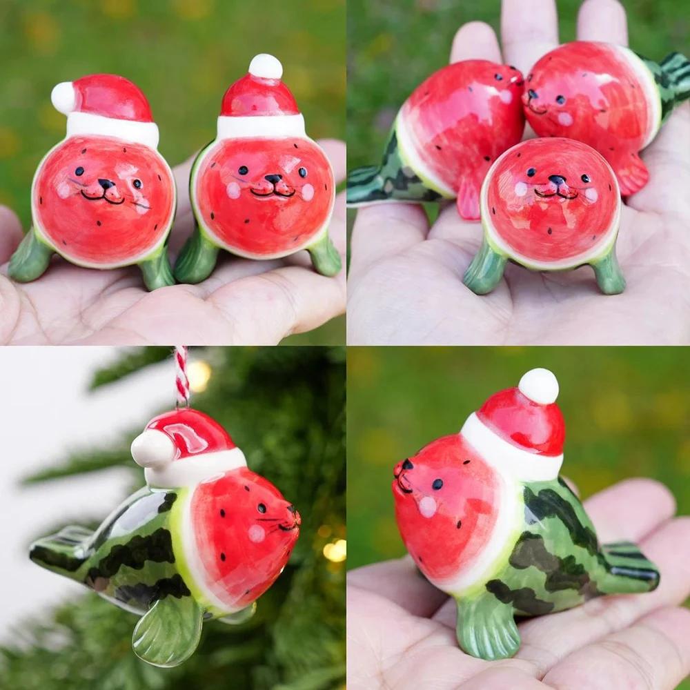 Seal Penguin Bear Statue Decoration Christmas Tree Decoration Pendant Small Pendant Holiday Party Baby Room Decoration Pendant