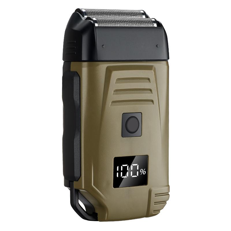 

2022 Новинка, электробритва для влажной и сухой бороды для мужчин, перезаряжаемая головка, электрическая бритва, станок для бритья, парикмахерский инструмент для отделки