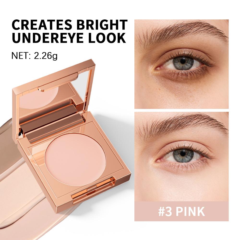 Xiaomi Eye Concealer Corrector With Brush Moisturizing Natural Foundation Long Lasting Waterproof Cover Dark Circles Under Eye Makeup