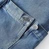 Giacca di Jeans da Donna a Singolo Petto per Primavera Autunno Capo d'Abbigliamento Casual Top da Cowboy Femminile