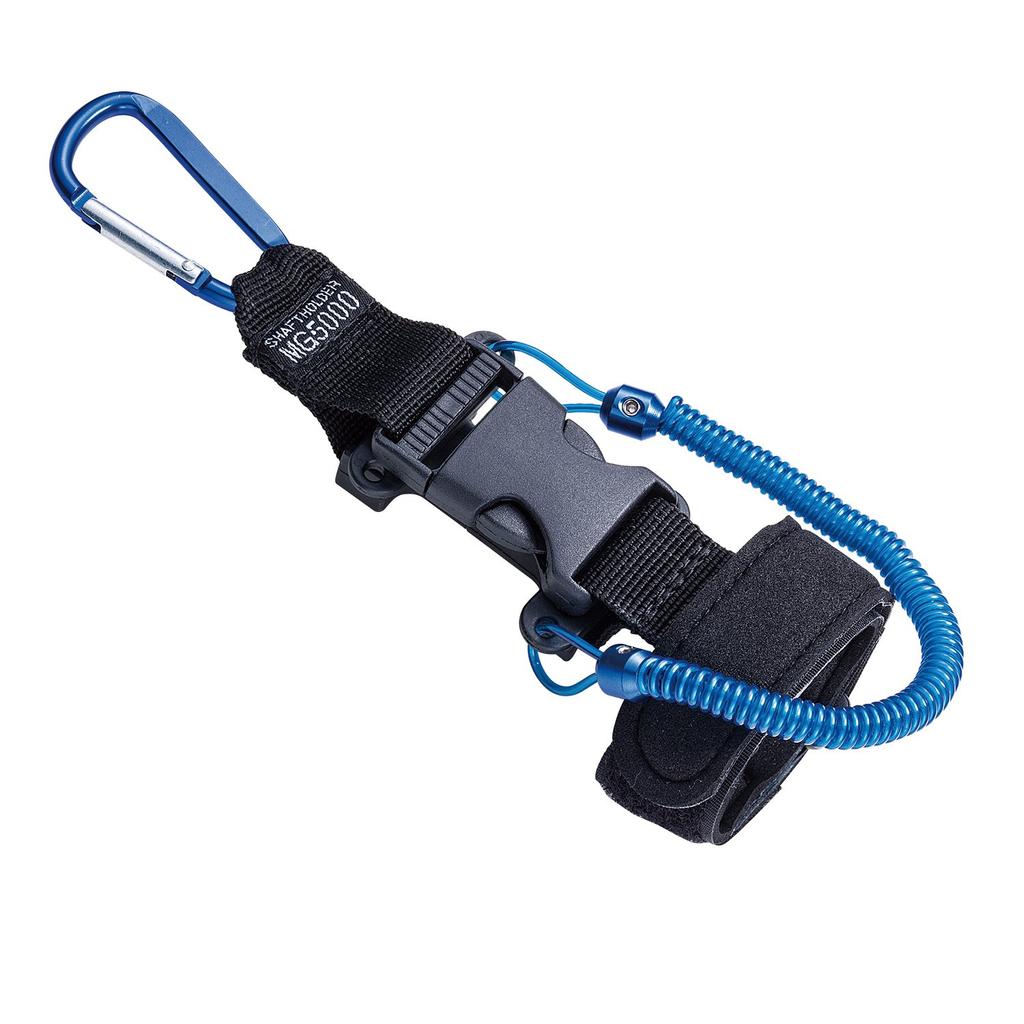 Daiichi Seiko Gaff Shaft Holder MG5000 Blue for Landing Nets, Landing Poles, and Fishing