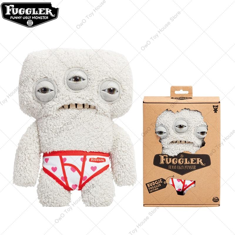 Original Fuggler Hässliche Zähne Monster Plüschtiere Kawaii Cartoon Fugglers Genervter Außerirdischer Weitäugiger Sonderling Plüschpuppen Geschenke Kinder