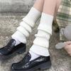Double-Layered Knitting Leg Warmers Twist Pattern Foot Covers Stretchy Ankle Warmer  Cold Weather