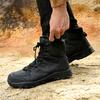 Large Size Hiking Shoes Men's Outdoor Tactical Training Military Boots Breathable Non-slip Desert Off-road Adventure Tooling Boots