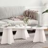 Coffee Table Set 3 pcs White