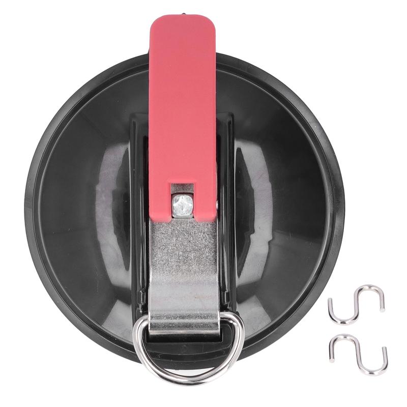 

Suction Cup Car Tent Sucker Practical Nonporous ABS PVC Metal Heavy Duty Rotating Handle for Station Wagons RVs Camping