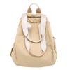 Schoolbag Niche Bag Simple Casual Style Women's Bag Large Capacity Backpack Lightweight New Shoulder Bag Multi-functional Backpack Tide
