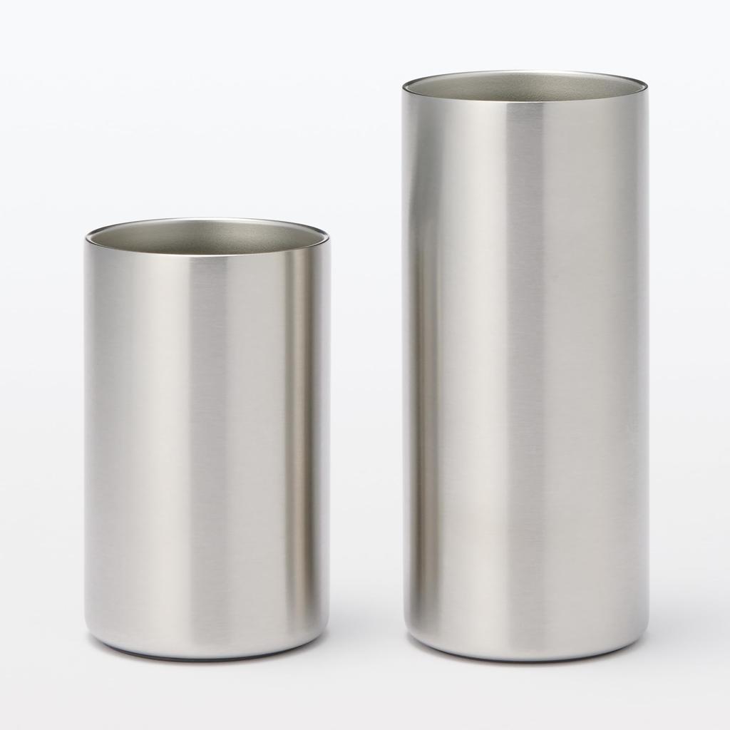 MUJI Insulated Cold Holder for Canned Beverages That Can Also Be Used As a Cup 520mL 12728382