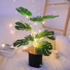 Artificial Plant With Led Lights Fake Plant Potted Tree Indoor Lighting For Living Room Hotel Villa Art Decor Bedroom Home Decor