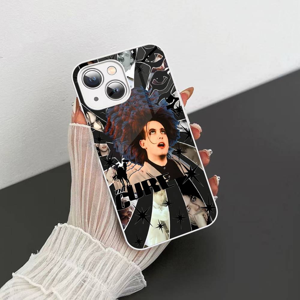 Rock Band THE C-CURE Music For IPhone 14 13 12 Mini 11 Pro XS Max X XR 14 Plus Tempered Glass Cover