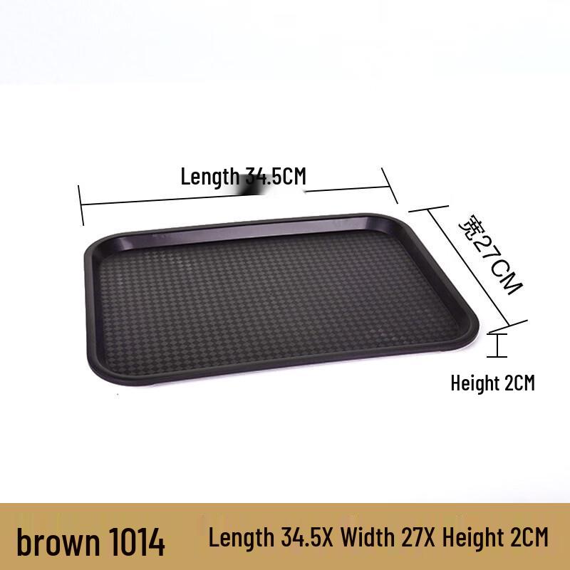 Plastic Rectangular Serving Tray