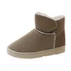 2025 Winter Velvet Matte Anti-water Snow Boots Women's Shoes Purchase the Same Mini Short Boots Bow