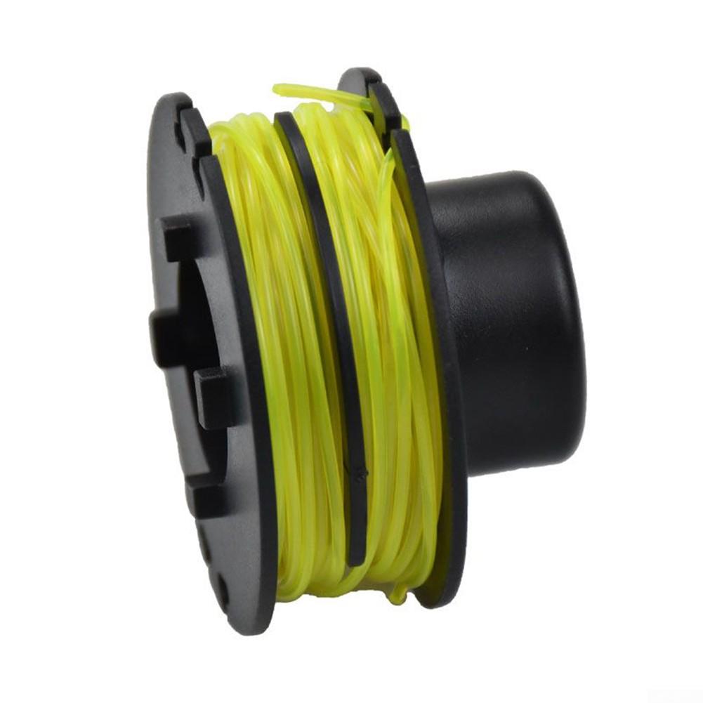 Komplett spoletrimmer 1 sett 1,2 mm Svart+Gul deksel