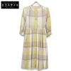 BLUE LABEL CRESTBRIDGE 23 Year Old Check Dress Dress 36 yellowUsed