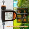 Garden Automatic Water Timer Intelligent Irrigation Watering System LCD Display Programmer Timing Controller Battery Powered