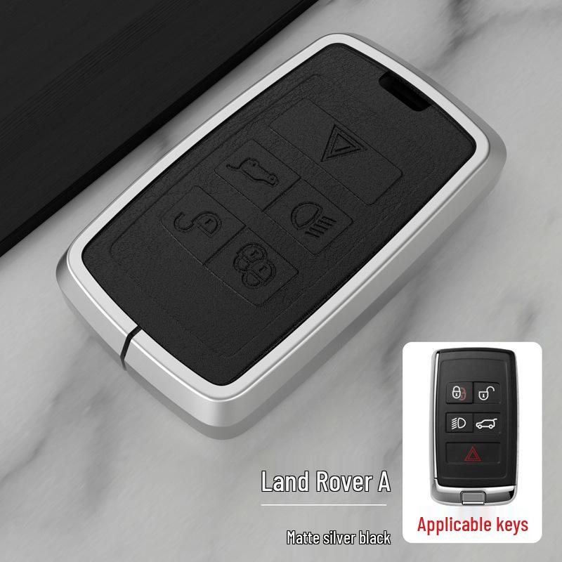 Land Rover Key Case for Range Rover, Evoque, Velar, Defender, Discovery, Sport, Freelander