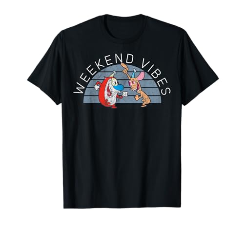 

Ren & Stimpy Weekend Vibes Dancing T-Shirt