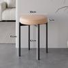 Modern Minimalist Dining Stool Nordic Luxury Design Restaurant Stool Stackable Portable Restaurant Furniture