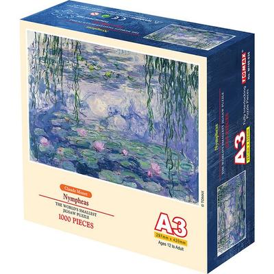 Nymphia puzzle ultra-mini veľkosť TMX-M100-035, zmiešané farby, 1000 dielikov puzzle, detské hry, vzdelávacie hračky