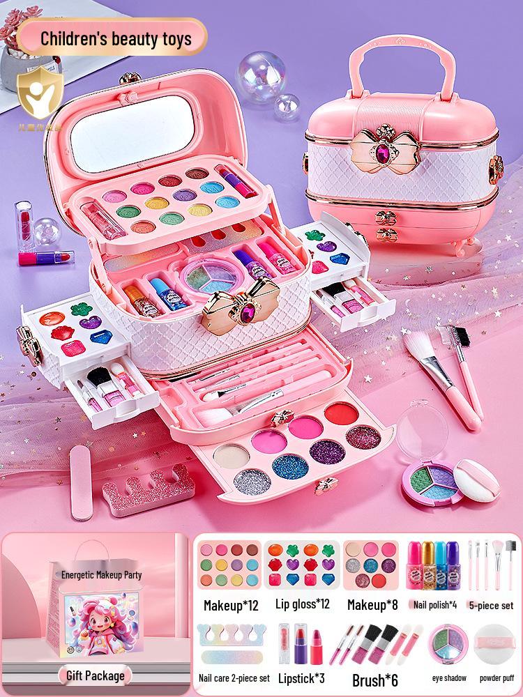 Children's Cross-border Makeup Set: Little Princess Cosmetics & Art Box - Perfect Birthday Gift
