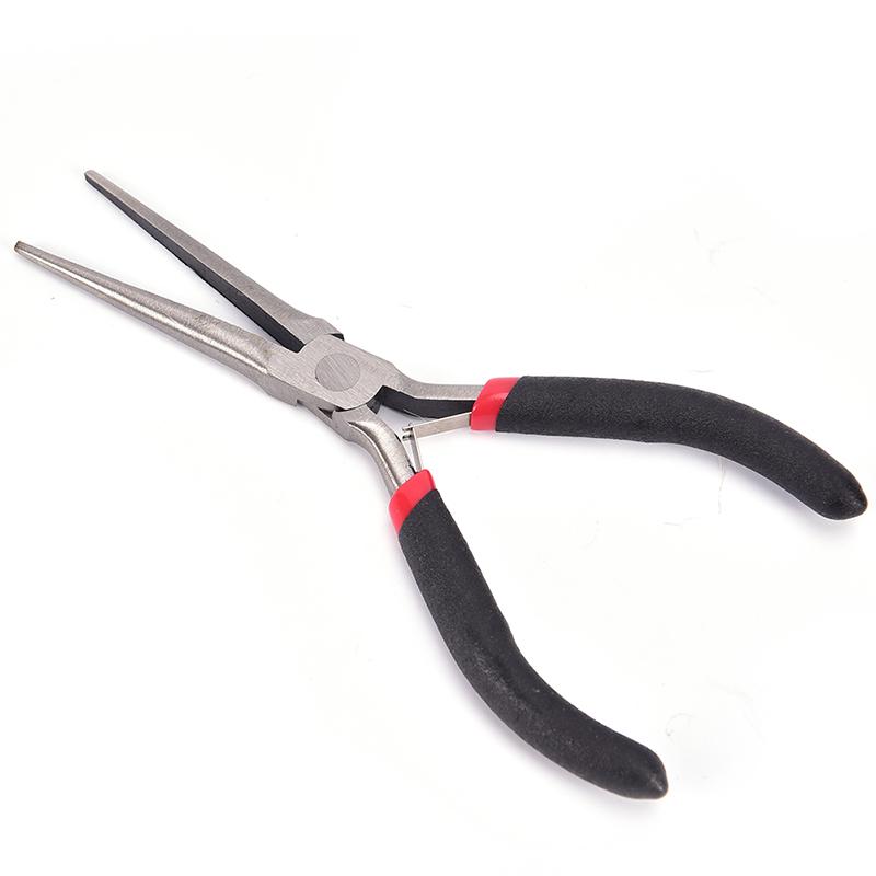 Metal Long Needle Nose Plier Side Cutter Puzzle Modeling Work Precision Tool