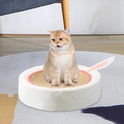Cats Scratcher Board Bowl Cat Bed Grinding Claw Lounger Scratch Pad Nest Scratching Lounge for