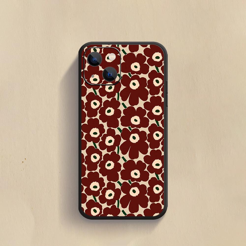 Květinový vzor Pouzdro na telefon pro iPhone Samsung Galaxy Redmi Xiaomi Oppo OnePlus Note SA 7 8 9 10 11 12 13 14 20 21 22 23 53 54 Pro Max Plus Ultra