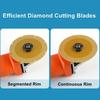 Diamond Sand Angle Grinder Saw Blade Silver/Gold Diamond Grinding Blade  Stone Processing