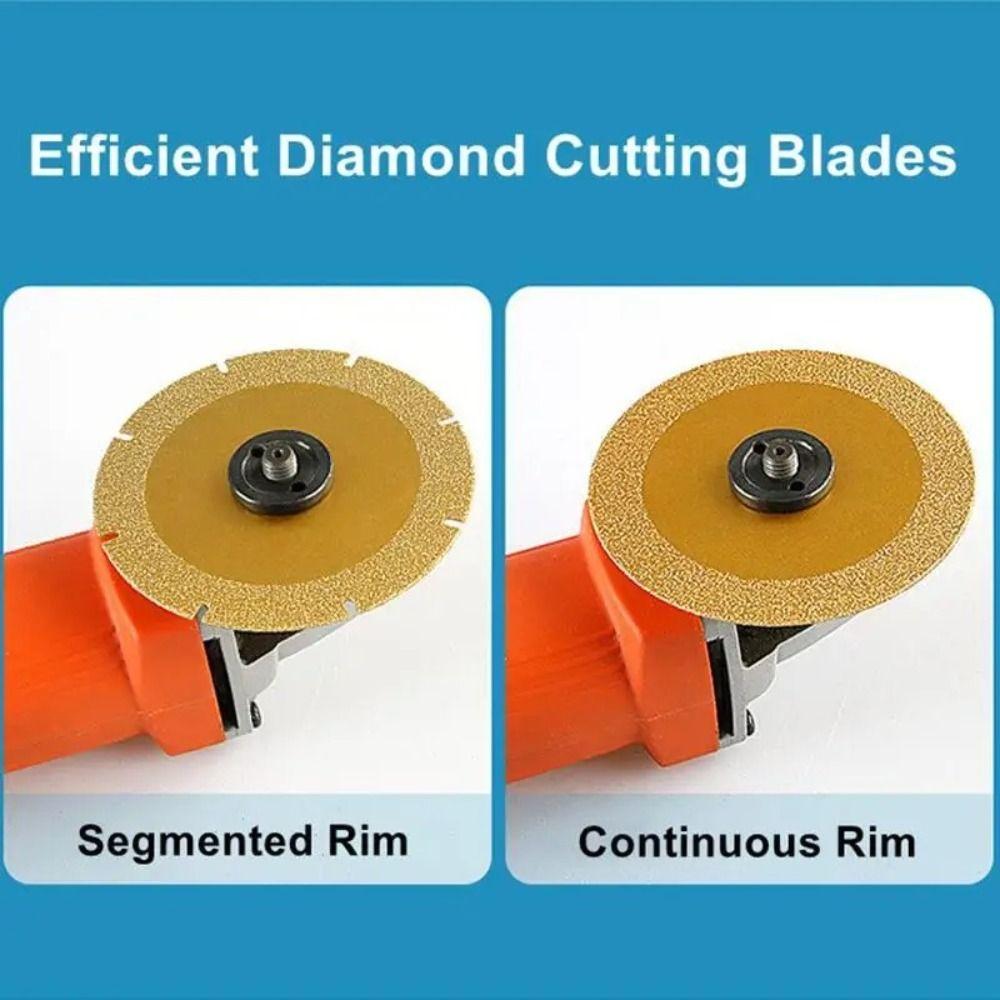 Diamond Sand Angle Grinder Saw Blade Silver/Gold Diamond Grinding Blade  Stone Processing