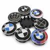 4pcs 56mm 68mm For BMW F34 F10 F20 F48 F39 F30 F22 F32 E46 E90 E60 E39 E87 E90 E30 Badge Hub Caps Car Wheel Center Covers Emblem