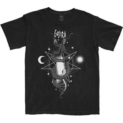 Gojira Hemelse Slangen Gelicentieerd T-shirt Heren-