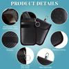 RFID Car Key Fob Protector Anti-Theft Faraday Pouch with Keychain Double-Layer Shielding Carbon Fiber Design