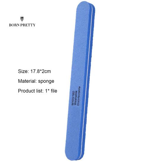 Excellent Nail Art Nails Ornaments File Bright Color Long Lasting Trim Nails