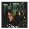 The Walking Dead Unisex Adult Daryl Dixon Homage Long-Sleeved T-Shirt