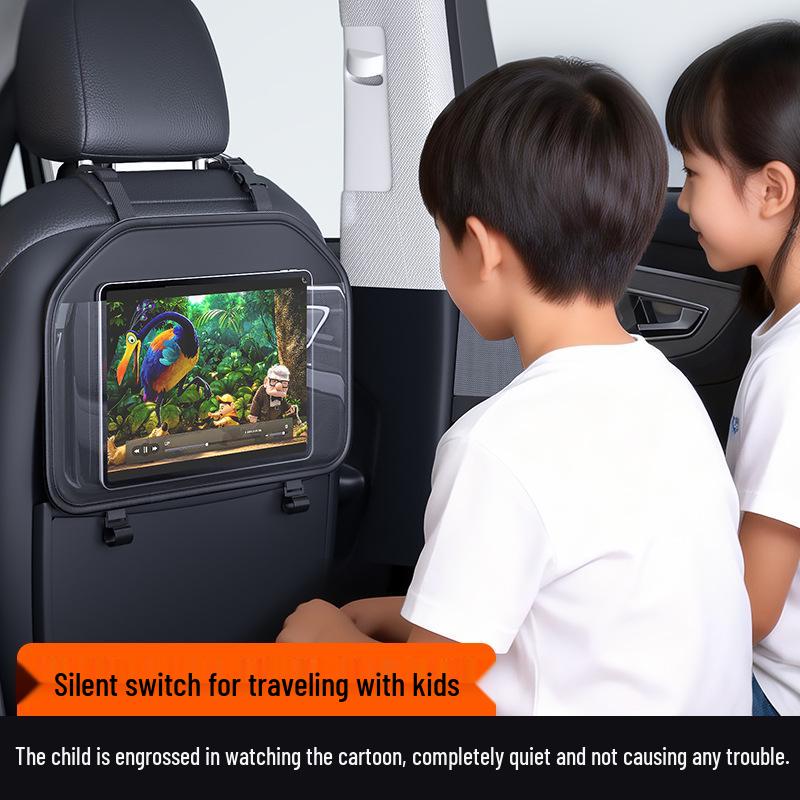 Car Back Seat Organizer for Road Trips & Binge-Watching