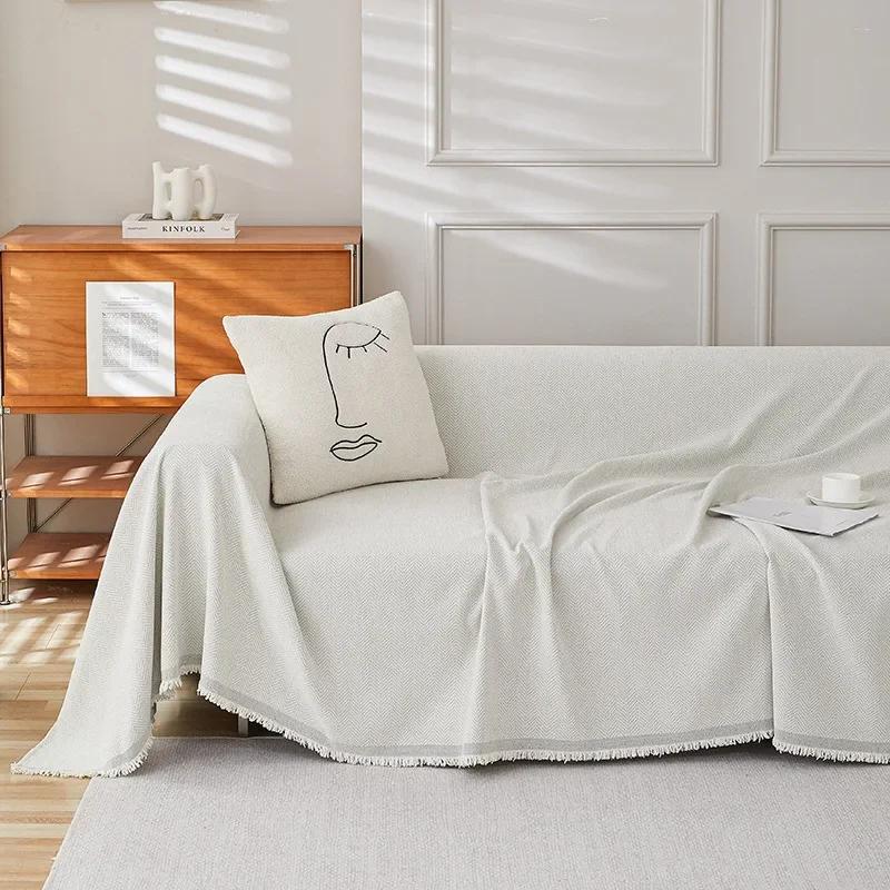 Pokrowiec na sofę wielofunkcyjny, gobelin na sofę, antypoślizgowa tkanina, poduszka na sofę, dekoracyjny pokrowiec przeciwkurzowy, ochraniacz na meble