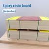 Hitzebeständige gelbe Epoxidharz-Isolierplatte für Elektriker - Ideal für Glasfaserbearbeitung, Gravur und Schneiden