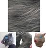 Unique Dark Gray And Beige Demon Slayer Kimetsu No Yaiba Hashibira Inosuke Pig Cosplay Mask For Adult Wear