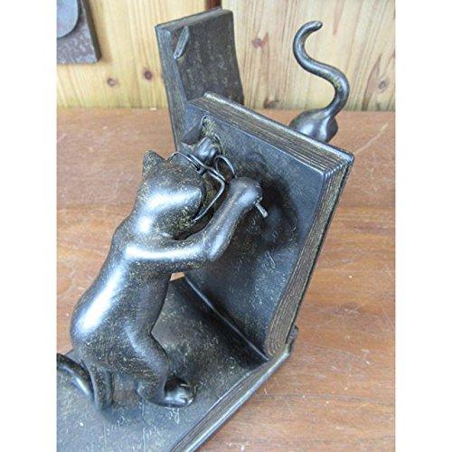 Toyo Sekiso Bookend (Cat) 11028 32×16.5×9.5cm
