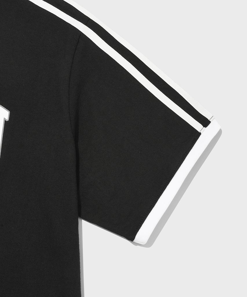 SAINTPAIN Sp Number Ringer Short Sleeve T-Shirt Black