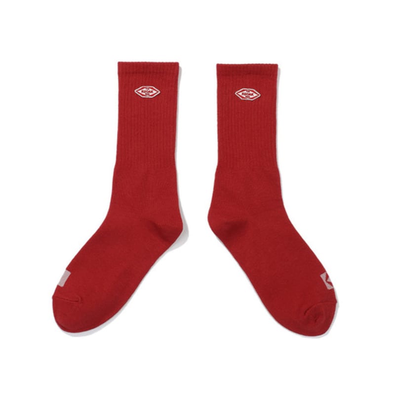 KODAK Apparel Mini Wappen Crew Socks RED