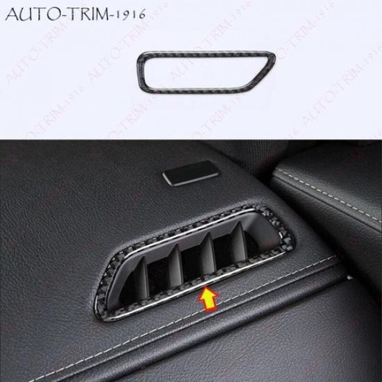 For 2024-2025 Cadillac XT4 Black Carbon Dashboard Right Air Outlet Cover Trim