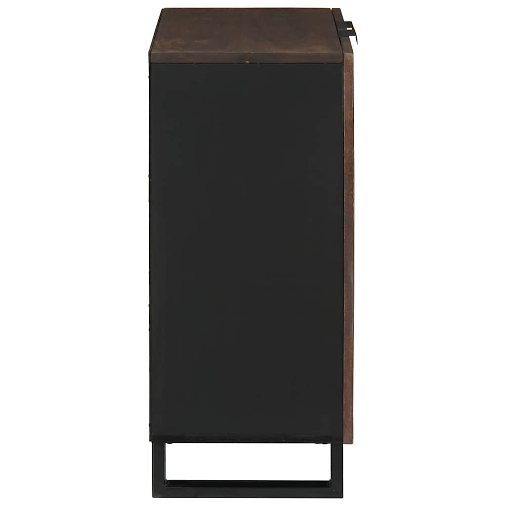 Sideboard Walnut 60 x 33.5 x 75 cm Solid Mango Wood