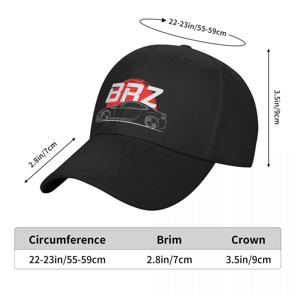 Racing BRZ 1 Gen JDM Baseball Cap Golf Hat Dad Hat Beach Outing Women's Beach Outlet Men's